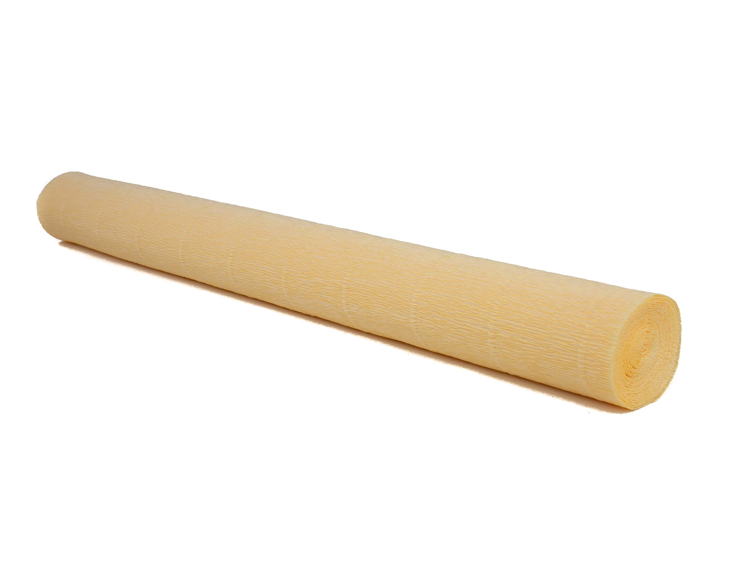 Krepina 50cmx2,5m 180g Aliga kremowa